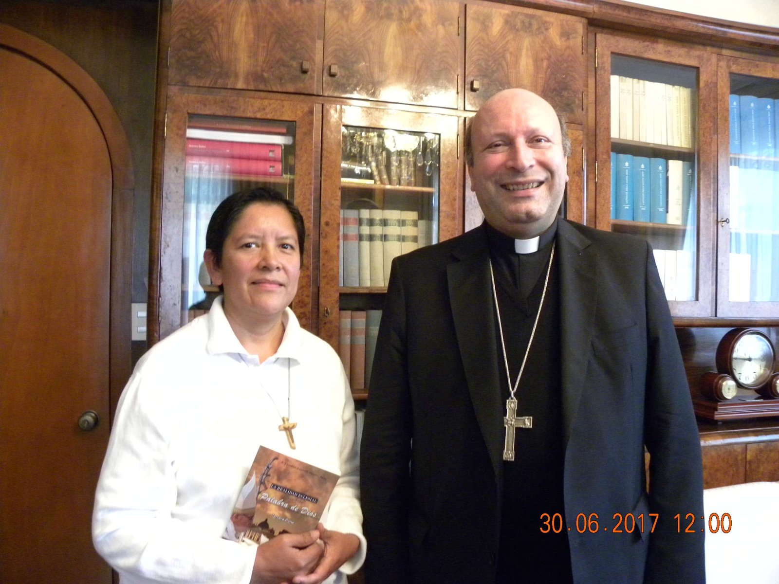 Con el Nuncio Apostólico en México